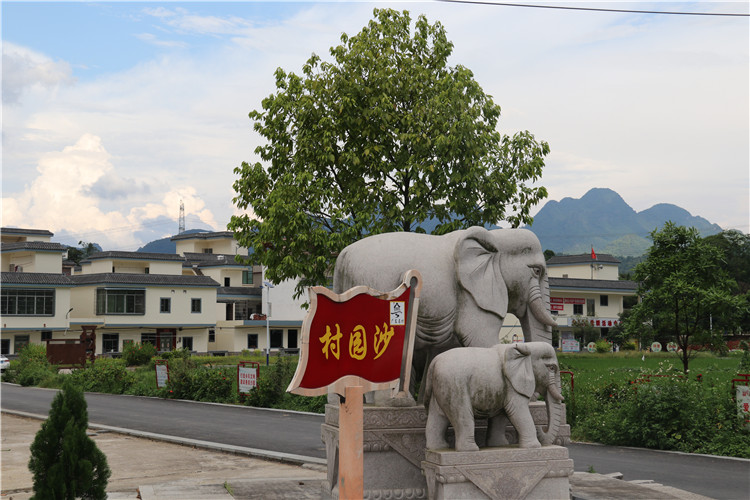 沙園村一景。（清遠日報 特約通訊員張麗思 攝）.JPG